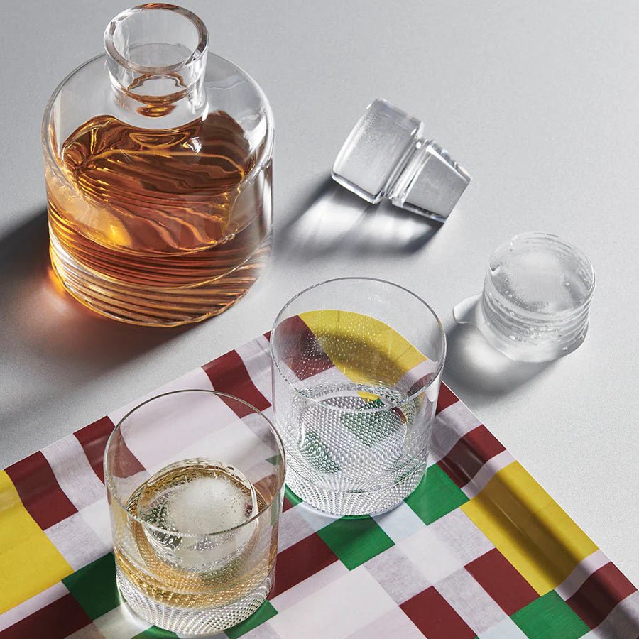 Kosta Boda Wave 3 - Piece Gift Set – Decanter & 2 DOF Glasses Waterford - Crystal House