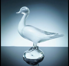 Lalique Crystal Figurine, Duck Crystal House - Replacements