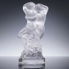 Lalique Crystal Figurine, La Faune, with Original Box Crystal House - Replacements