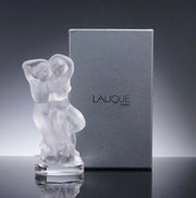 Lalique Crystal Figurine, La Faune, with Original Box Crystal House - Replacements