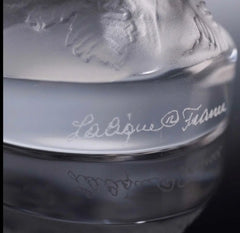 Lalique Crystal Figurine, La Faune, with Original Box Crystal House - Replacements