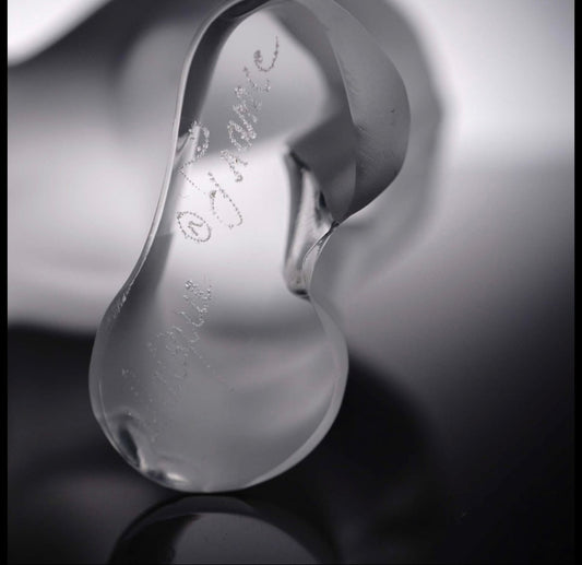 Lalique Crystal Paperweight, Timora - Elephant Baby Crystal House - Replacements