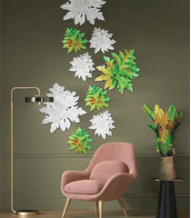 Large Bornéo Wall Leaf by Emilio Robba Daum - Crystal House