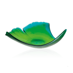 Large model amber Ginkgo leaf cutter Daum