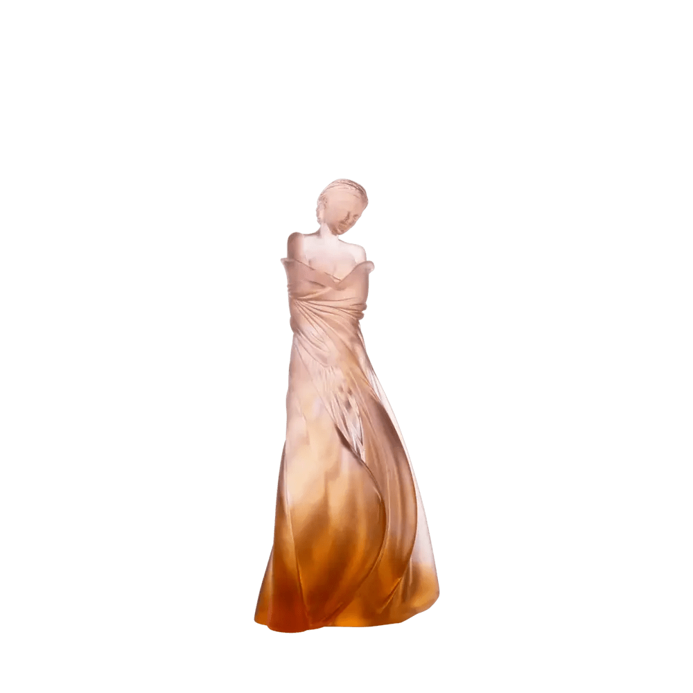 L'Hiver en Soi in Amber & Pink by Marie-Paule Deville Chabrolle 375 ex Daum