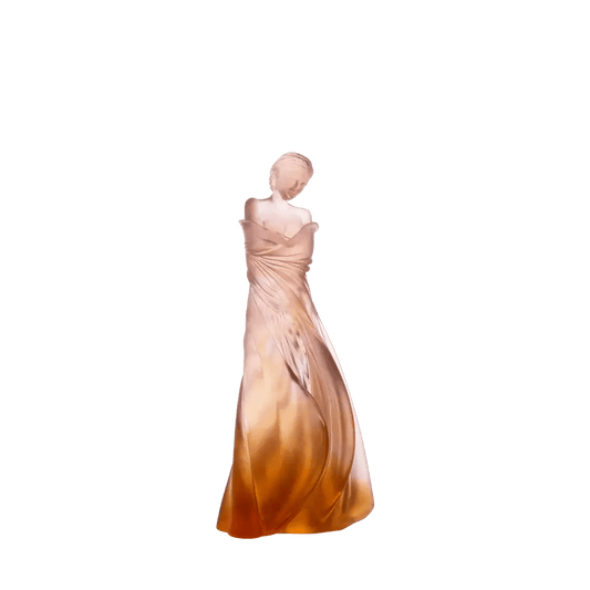 L'Hiver en Soi in Amber & Pink by Marie-Paule Deville Chabrolle 375 ex Daum