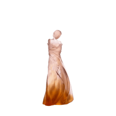 L'Hiver en Soi in Amber & Pink by Marie-Paule Deville Chabrolle 375 ex Daum