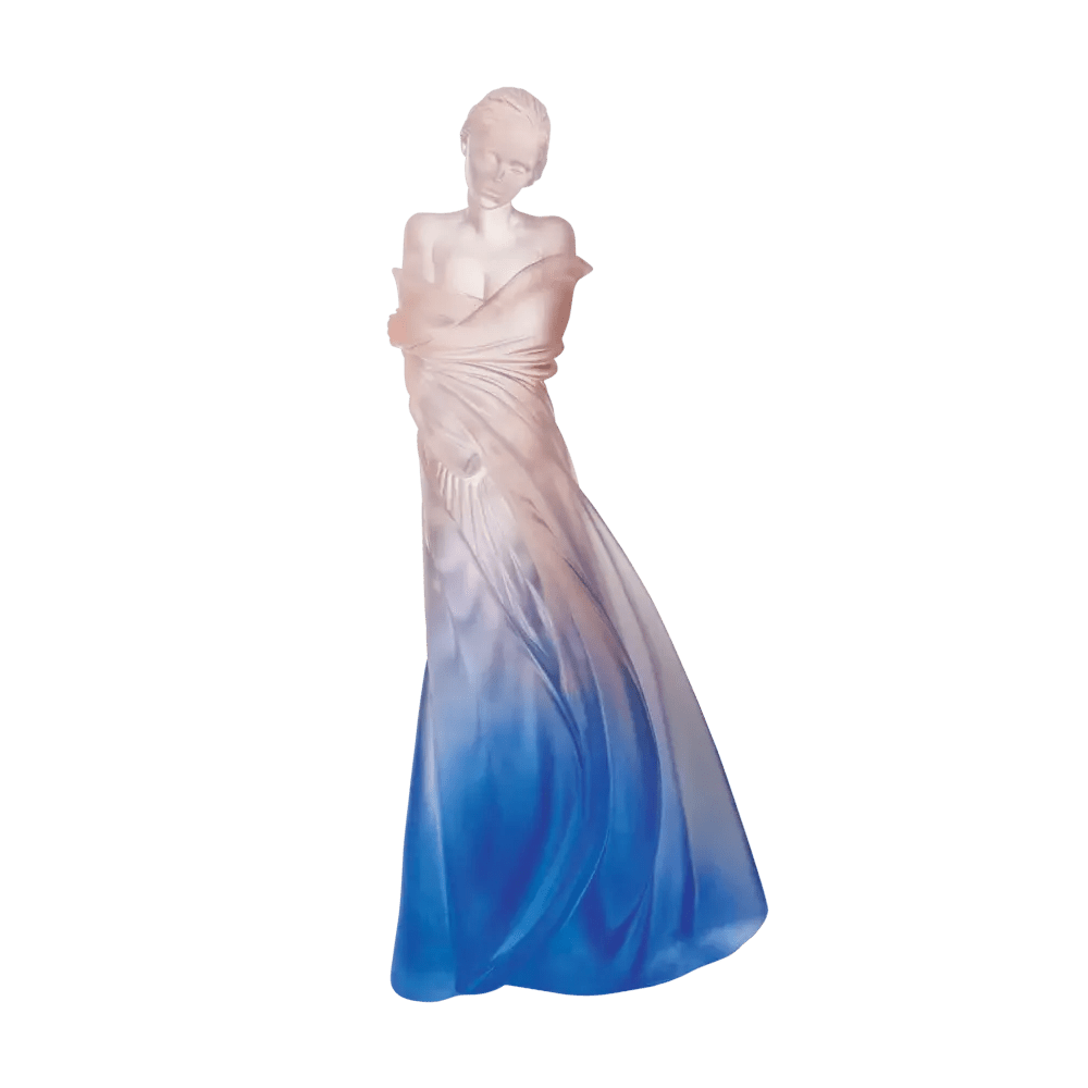 L'Hiver en Soi in Blue & Pink by Marie-Paule Deville Chabrolle 125 ex Daum