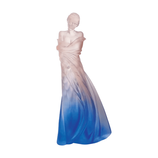 L'Hiver en Soi in Blue & Pink by Marie-Paule Deville Chabrolle 125 ex Daum