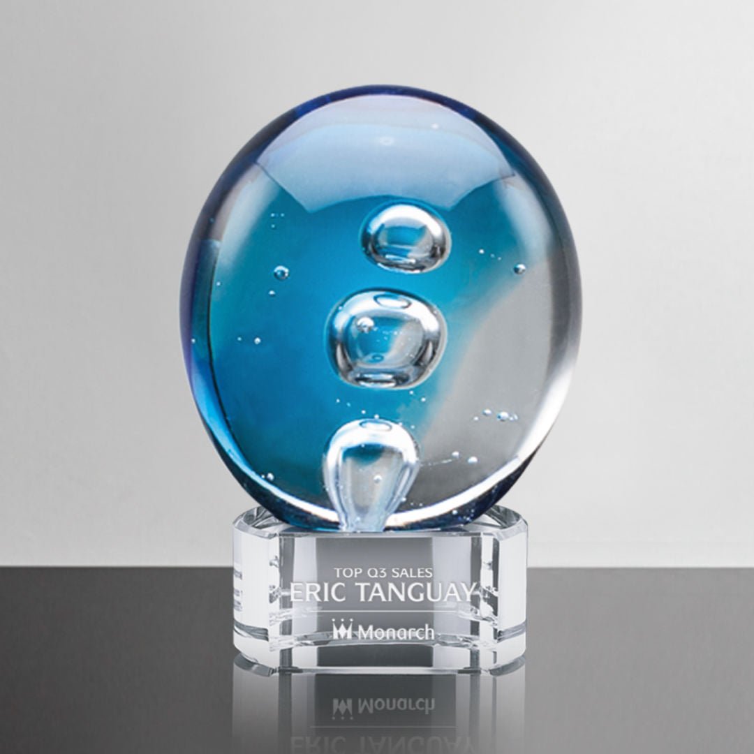 Livorno Crystal Award – Luxury Recognition Trophy crystal edge - Crystal House