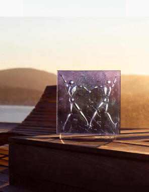 Love Dance by Jerome Mesnager 8 ex Daum - Crystal House