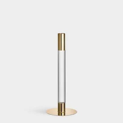 LUMIERE CANDLESTICK GOLD Orrefors