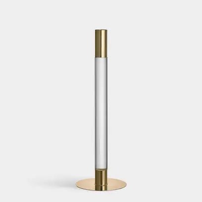 LUMIERE CANDLESTICK GOLD Orrefors