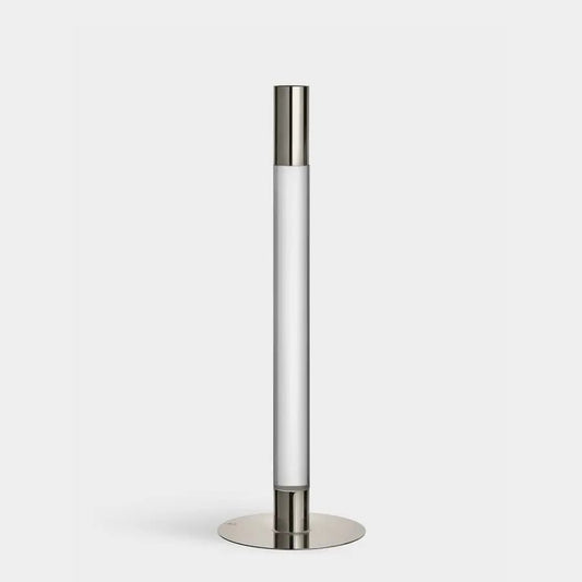 LUMIERE CANDLESTICK SILVER Orrefors