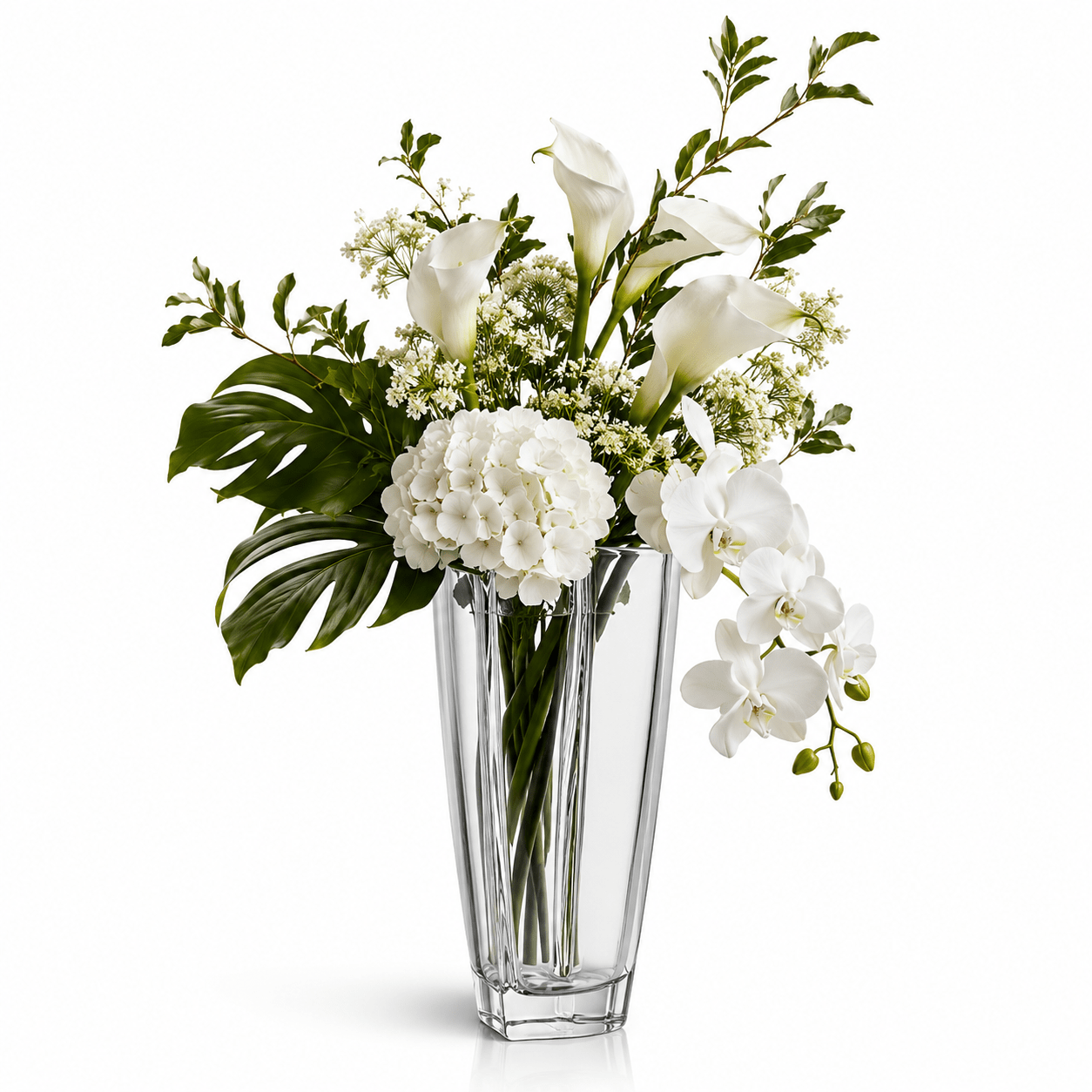 Luxury Crystal Home Decor Vase Large Orrefors - Crystal House