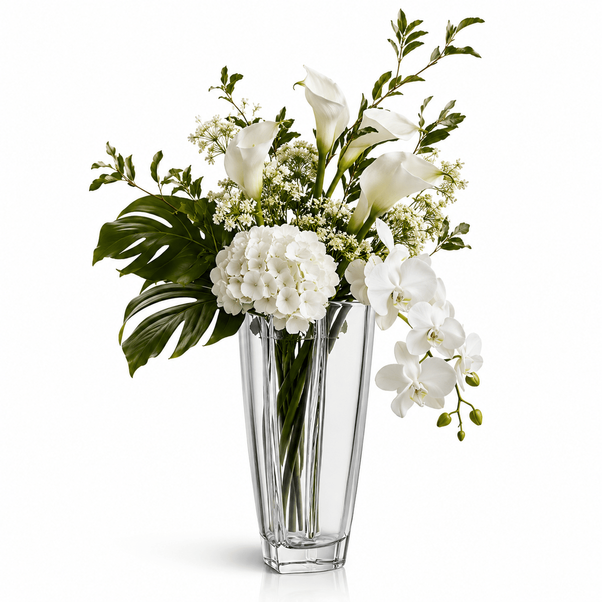 Luxury Crystal Home Decor Vase Large Orrefors - Crystal House