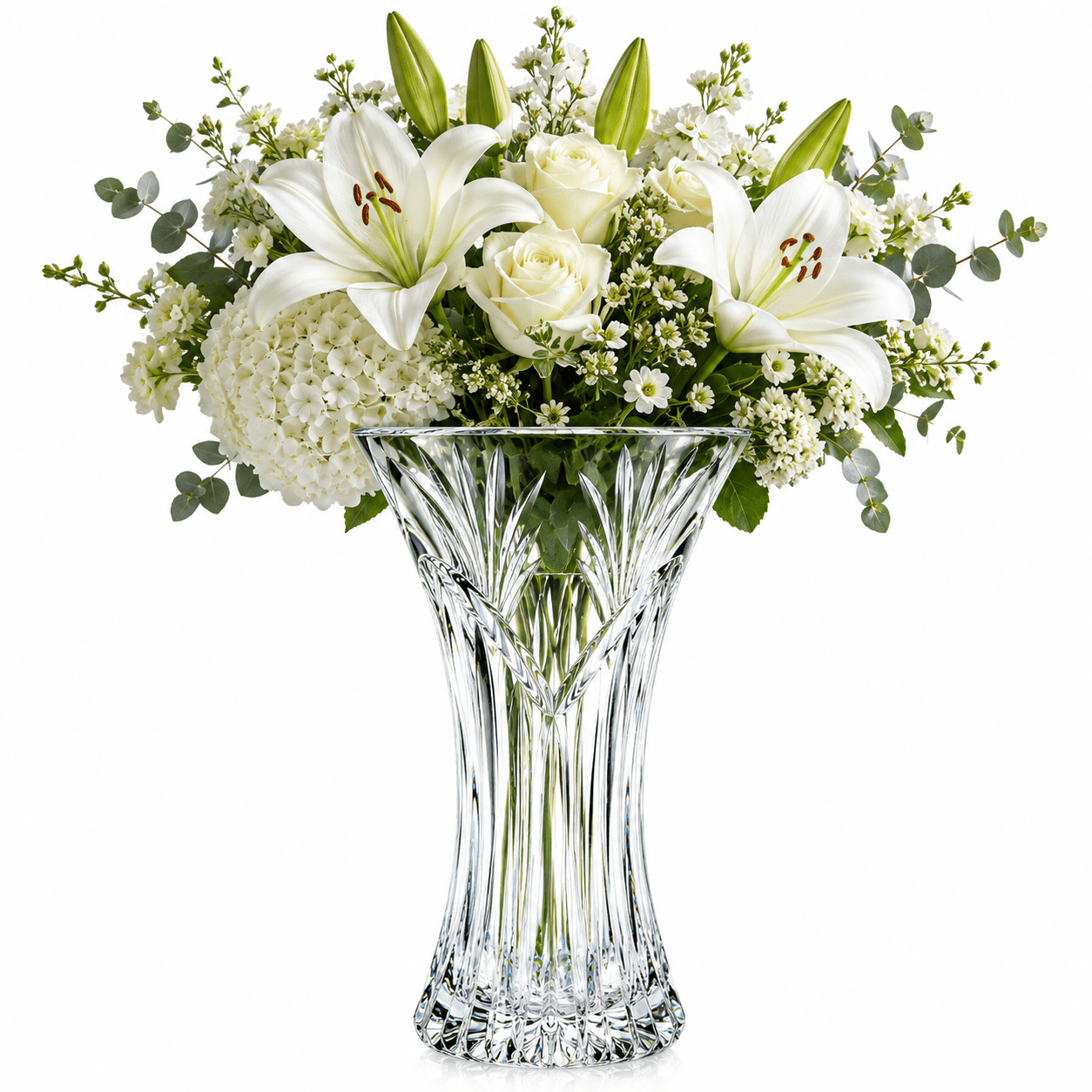 Luxury Crystal Vase Home Decor - Premium Gift Crystal House - Prism - Crystal House