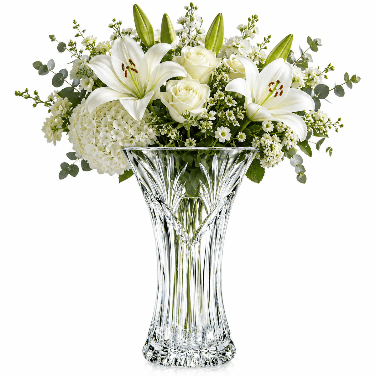 Luxury Crystal Vase Home Decor - Premium Gift Crystal House - Prism - Crystal House