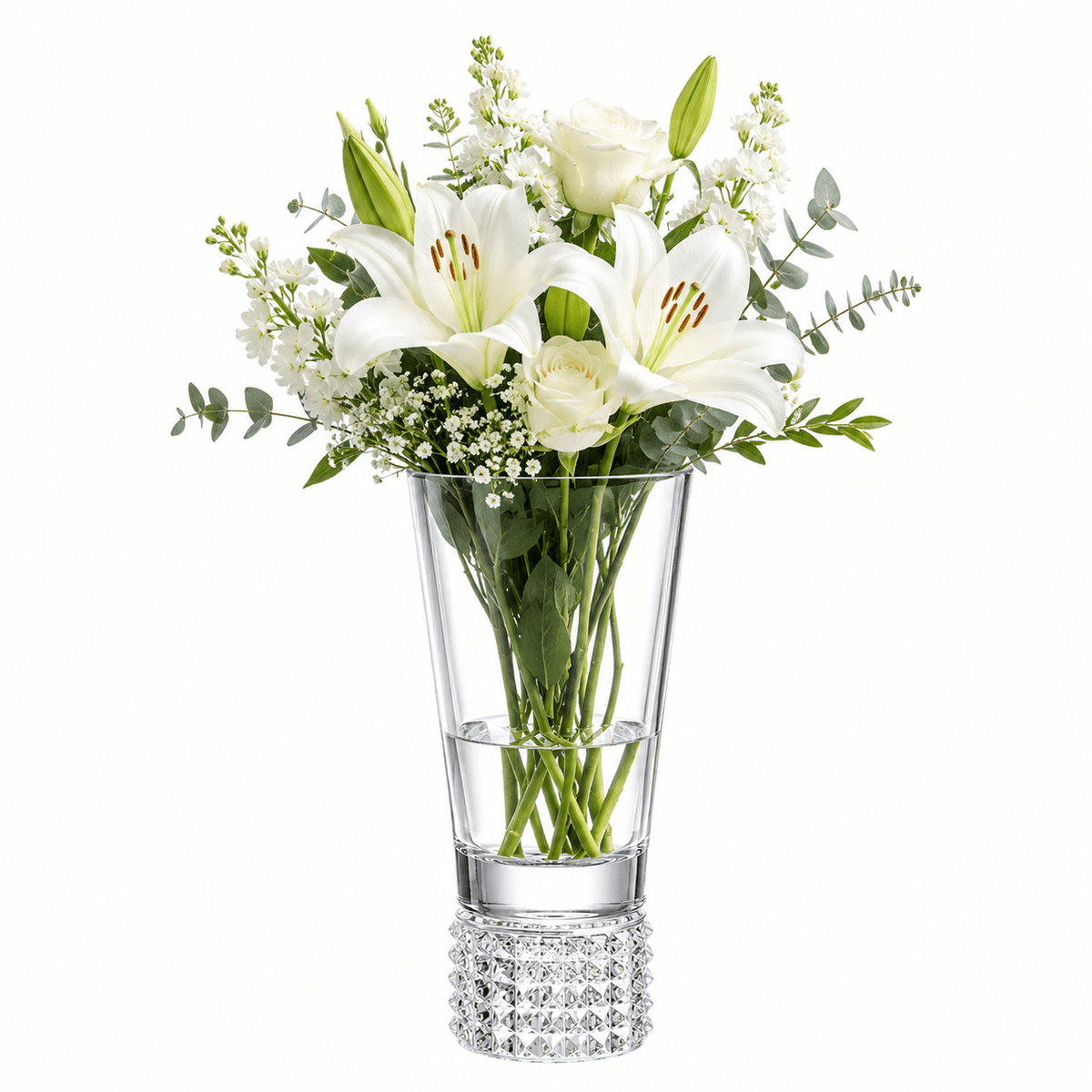 Luxury Crystal Vase Home Decor - Premium Gift Crystal House - Prism - Crystal House