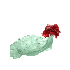 Magnum Hibiscus Bowl 225 ex Daum