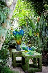 Magnum Vase - Fleur de Paon Exotique Daum