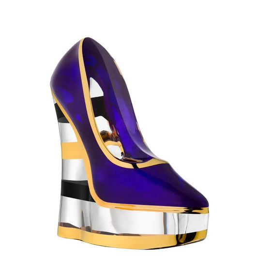 Make Up Purple/Stripes Stiletto Kosta Boda