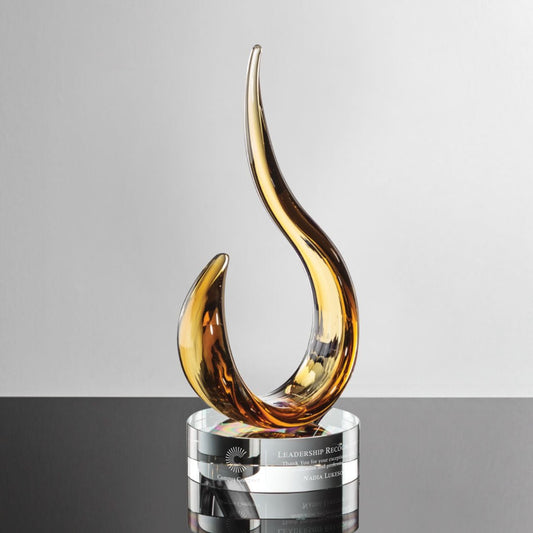 Malta Crystal Award – Luxury Executive Trophy crystal edge - Crystal House