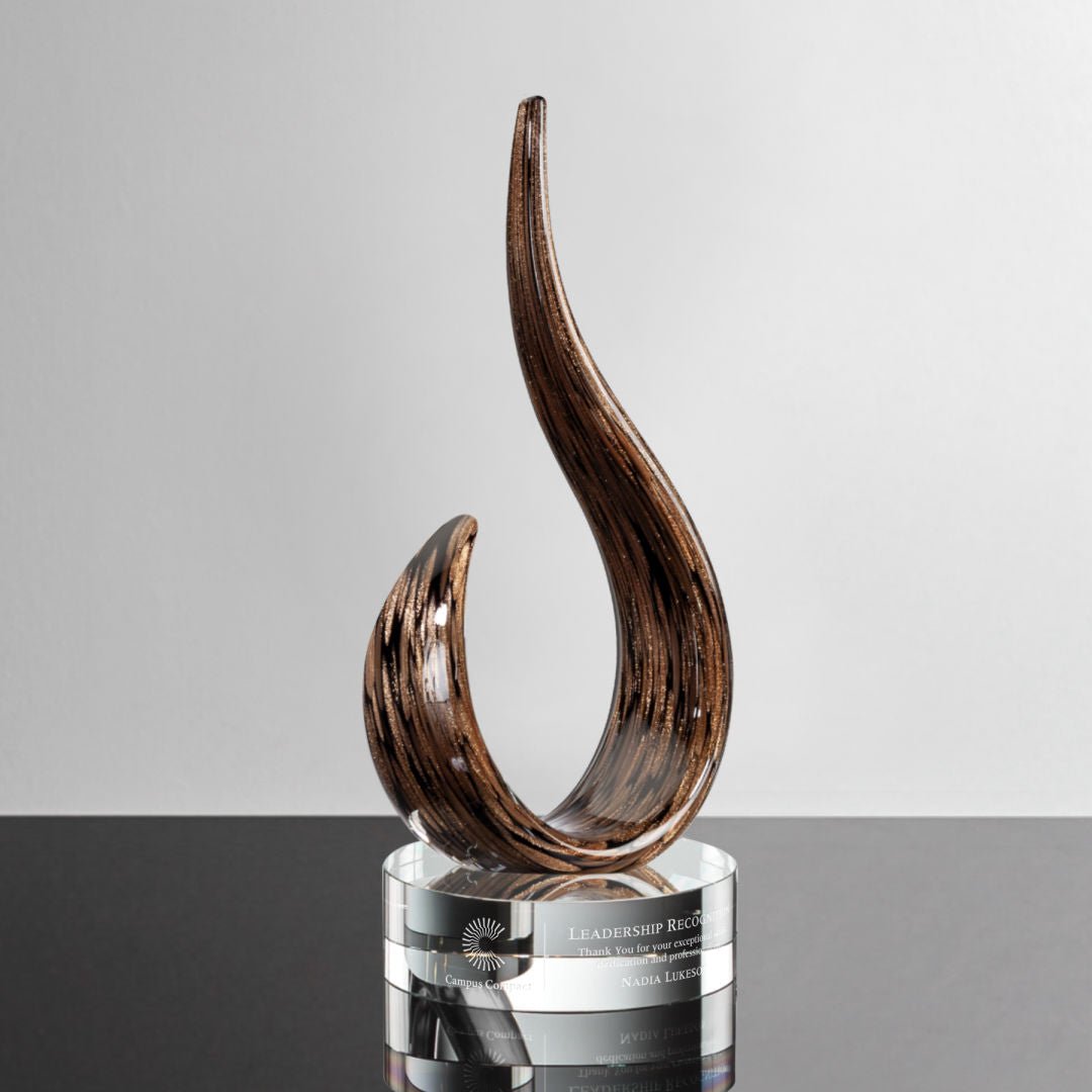 Malta Crystal Award – Luxury Executive Trophy crystal edge - Crystal House