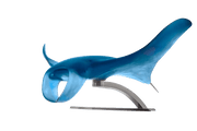 Manta Ray by Umberto Nuzzo 50 ex Daum