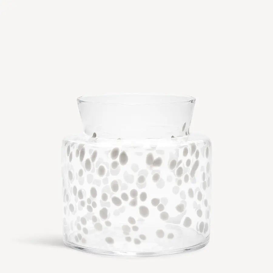 Meadow Vase Winter Wide Kosta Boda