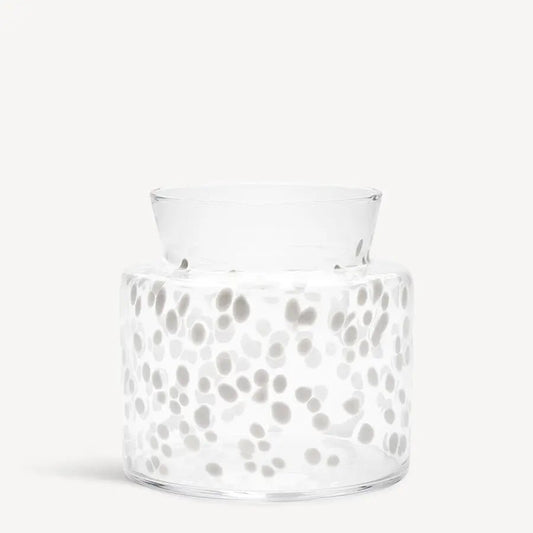 Meadow Vase Winter Wide Kosta Boda