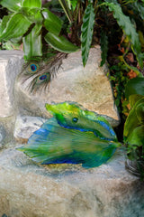 MEDIUM BOWL - Fleur de Paon Exotique Daum