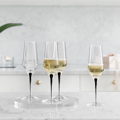 Metropol Champagne Set of 2 Orrefors - Crystal House