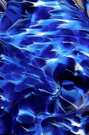 Midnight Tempest Athena Vase  - 1740 Monarch Custom Glass