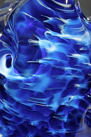 Midnight Tempest Athena Vase  - 1740 Monarch Custom Glass