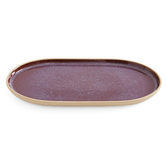 Minerals Large Oval Platter, Amethyst Portmeirion
