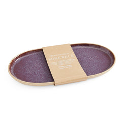 Minerals Large Oval Platter, Amethyst Portmeirion