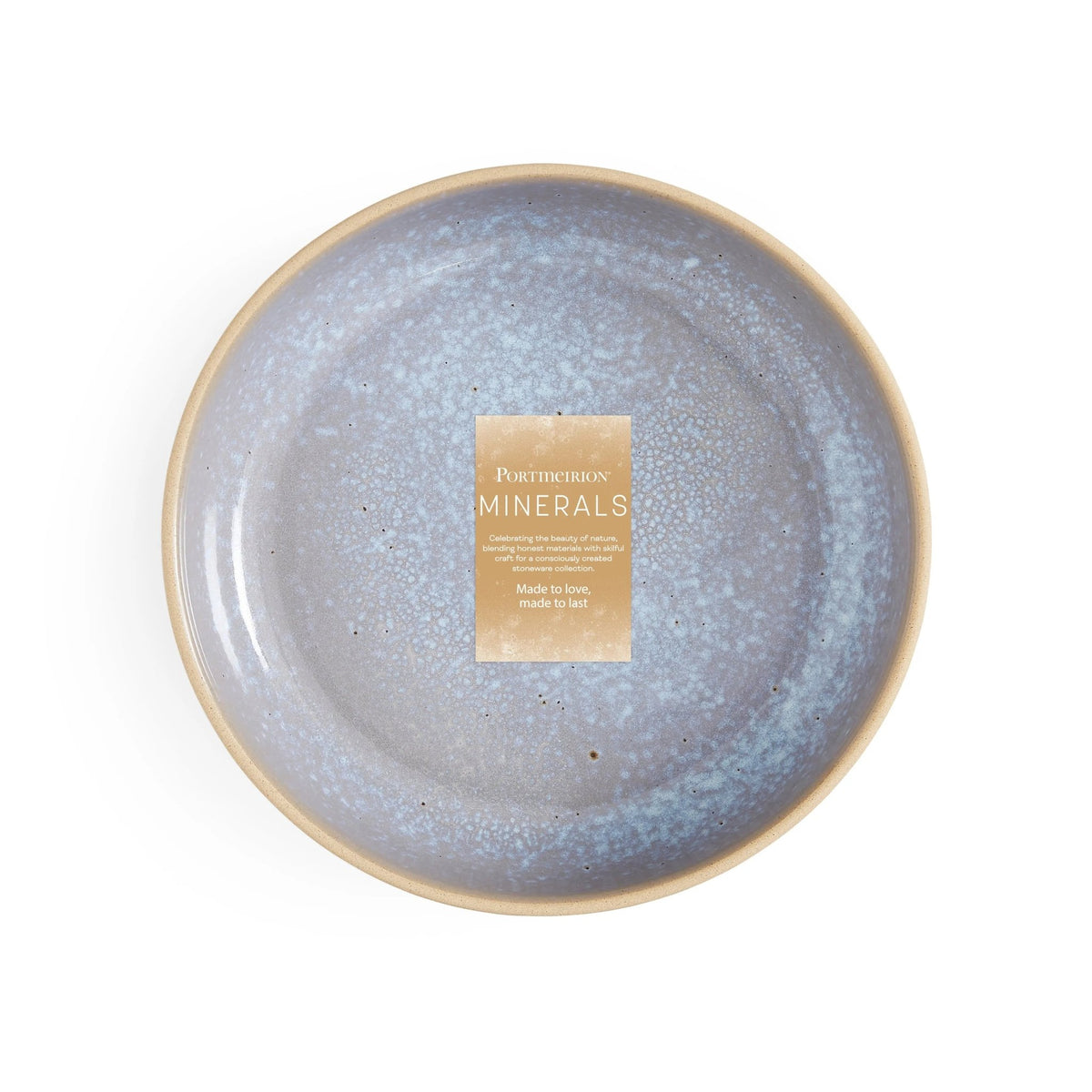 Minerals Low Bowl, Aquamarine Portmeirion