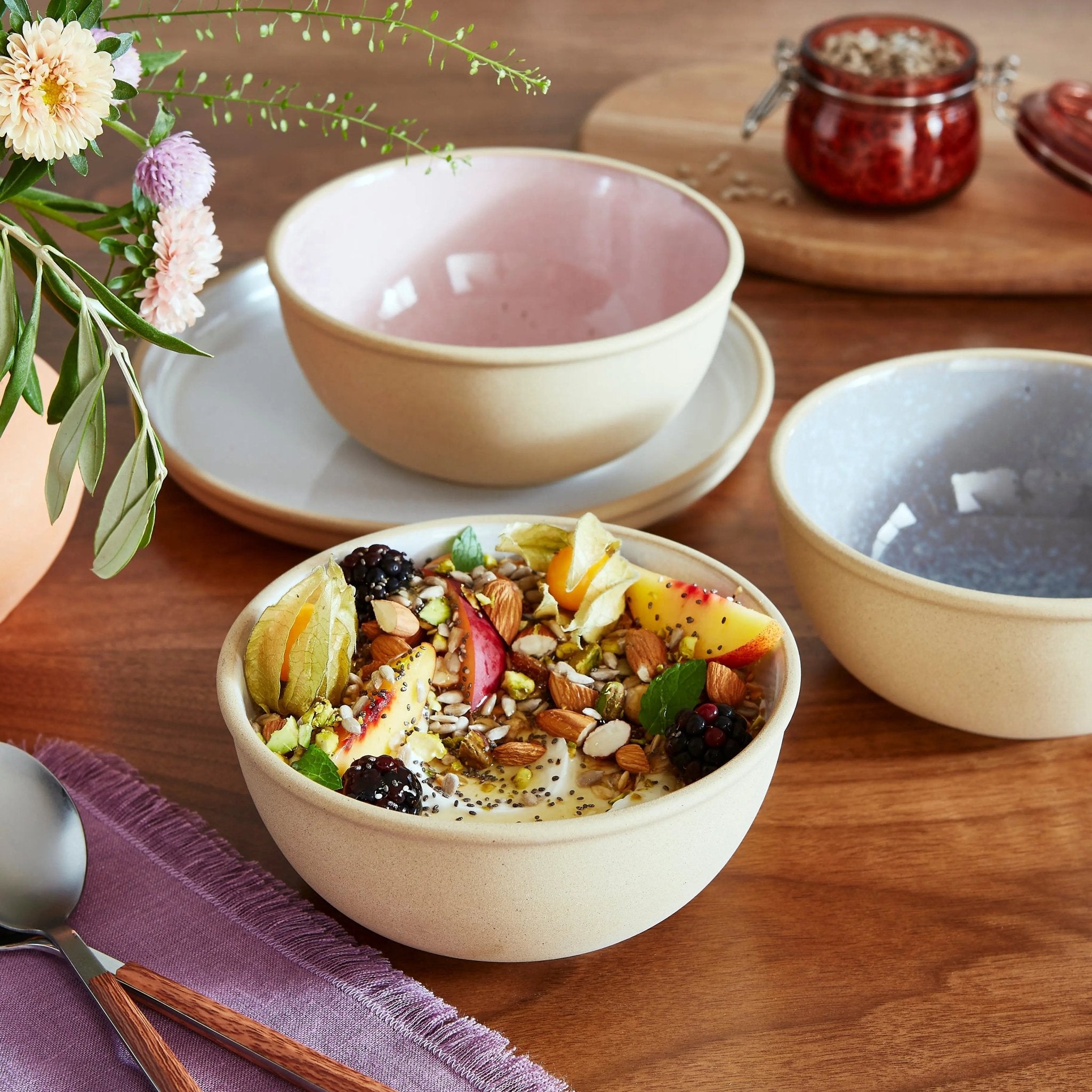 Minerals Medium Bowl, Moonstone Portmeirion