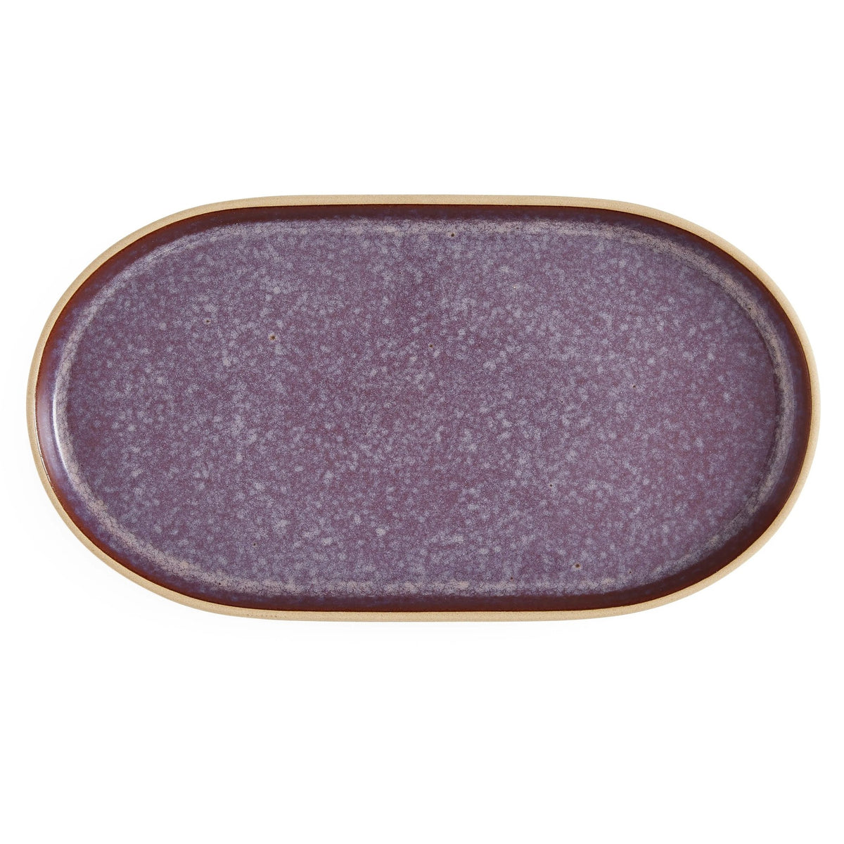 Minerals Medium Oval Platter, Amethyst Portmeirion