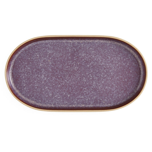 Minerals Medium Oval Platter, Amethyst Portmeirion