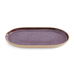 Minerals Medium Oval Platter, Amethyst Portmeirion