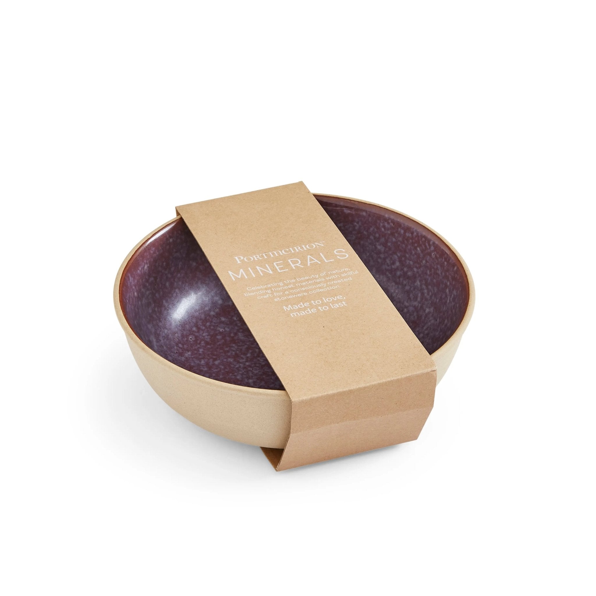 Minerals Medium Serving Bowl, Amethyst Portmeirion