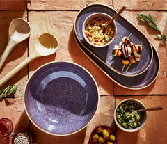 Minerals Medium Serving Bowl, Amethyst Portmeirion