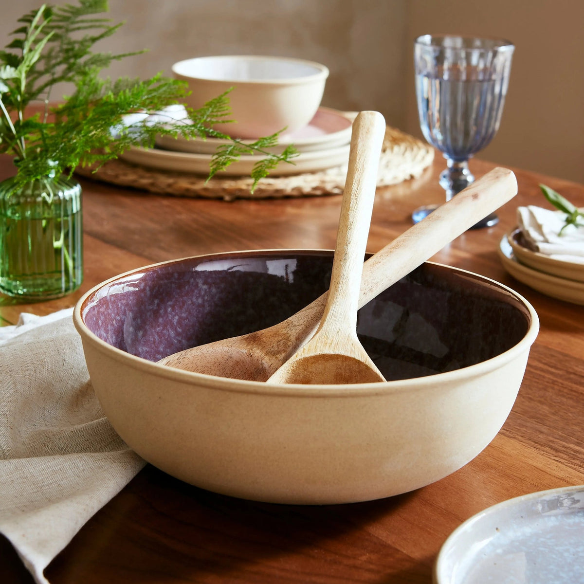Minerals Medium Serving Bowl, Amethyst Portmeirion