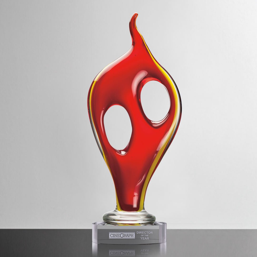 Modena Crystal Award – Luxury Executive Trophy crystal edge - Crystal House