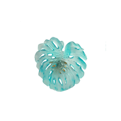 Monstera Small Turquoise Wall Leaf Daum
