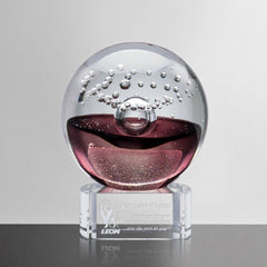 Monte Carlo Crystal Award– Luxury Corporate Trophy crystal edge - Crystal House