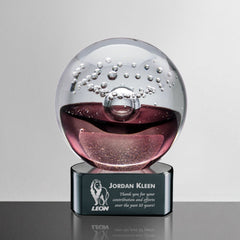 Monte Carlo Crystal Award– Luxury Corporate Trophy crystal edge - Crystal House