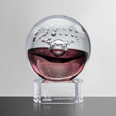 Monte Carlo Crystal Award– Luxury Corporate Trophy crystal edge - Crystal House